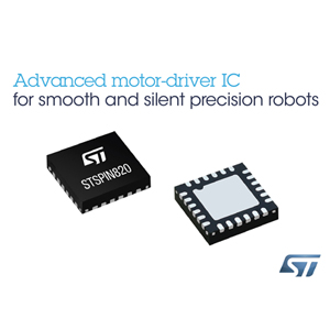 STMicroelectronics introduces Advanced Motion-Control Chip
