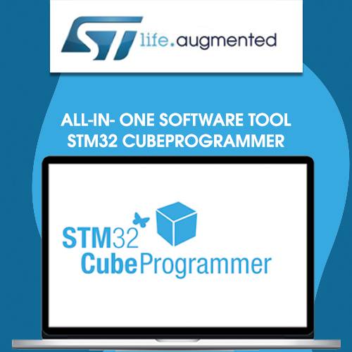 STMicroelectronics presents All-in-one Software Tool STM32CubeProgrammer