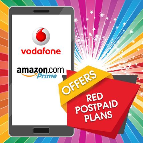 Vodafone offers RED postpaid plans with Amazon Prime
