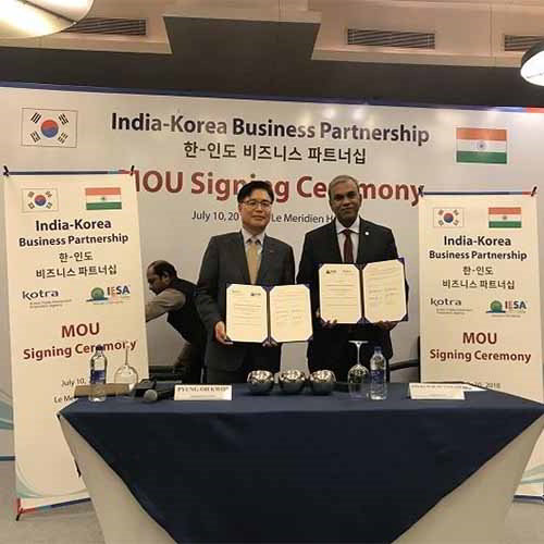 IESA signs MoU with KOTRA for bilateral collaboration in ESDM industry
