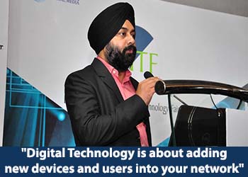 Ardaman Singh Kapoor, Channel Manager East India and Bhutan- Fortinet Inc. at 9th EIITF 2018