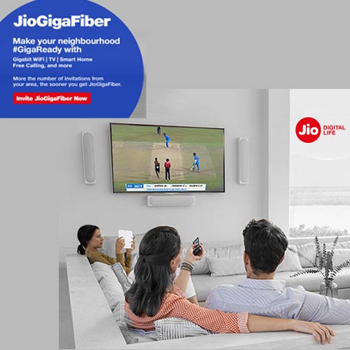 Jio begins registrations for its GigaFiber