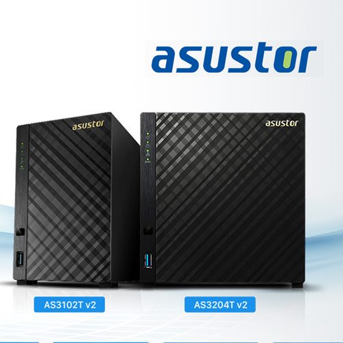 ASUSTOR launches AS3102T V2 and AS3204T V2 to redefine NAS ASUSTOR launches AS3102T V2 and AS3204T V2 to redefine NAS