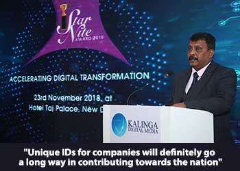 Dr. Deepak Kumar Sahu, Publisher and Chief Editor, VARINDIA at 17th Star Nite Awards 2018