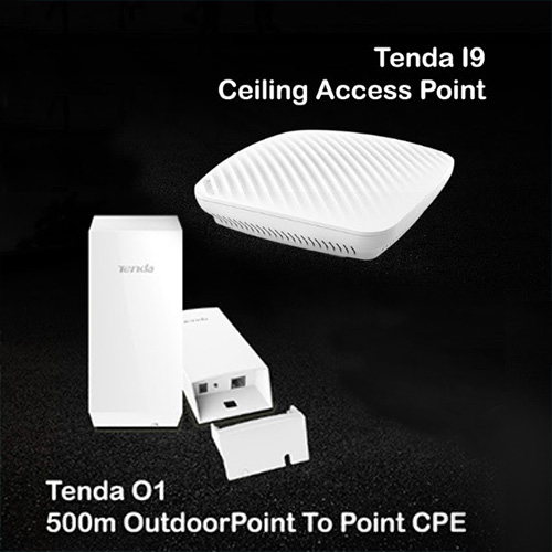 Tenda unveils budget-friendly Outdoor CPE & wireless Ceiling Access Point – O1 & I9