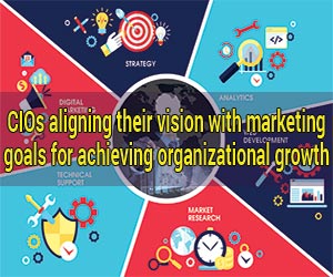 CIOs aligning their vision with marketing goals for achieving organizational growth CIOs aligning their vision with marketing goals for achieving organizational growth