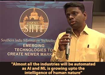 Raghunath Thiyagarajan, Director - Infrastructure & Cloud Service, Trigent Software Inc at 9th SIITF 2018
