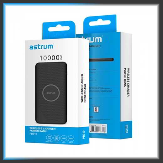 Astrum unveils Qi Wireless Charging Power Bank PB310, priced at Rs.2,199/-