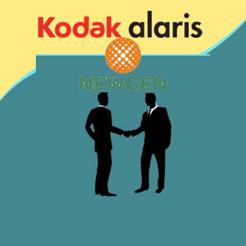 Kodak Alaris forges a global strategic alliance with Newgen Software to enable digital workplace solutions