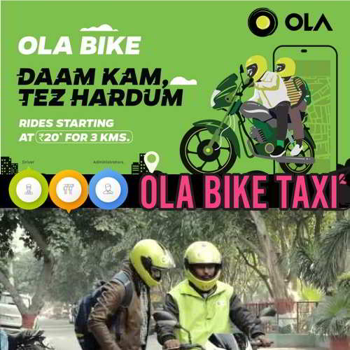 Ola restarts illegal Bike Taxi services in Bengaluru : BMTC