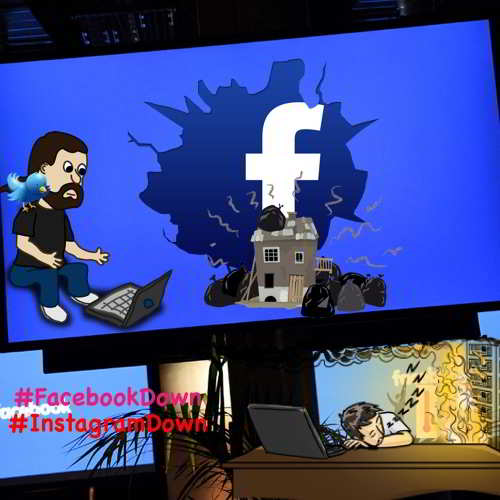 People are having issues accessing Facebook's family of apps