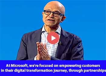 Satya Nadella, CEO, Microsoft at Dell Technologies World 2019, Las Vegas - US