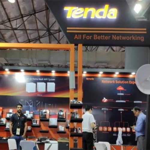 Tenda showcases networking solutions at Secutech India 2019
