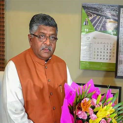 Ravi Shankar Prasad takes charge as IT & Telecom Minister