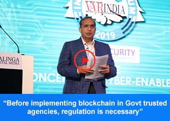 Dr. Vipin Tyagi, Executive Director - C Dot at 3rd Cyber Security Conclave 2019