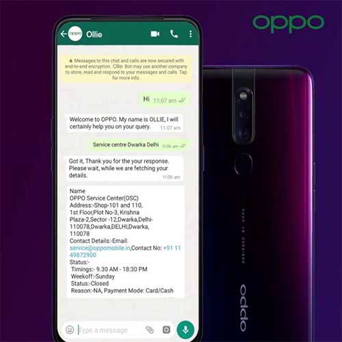 OPPO unveils AI smart chatbot Ollie for its customers