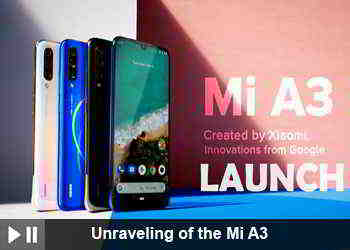Unraveling of the Mi A3