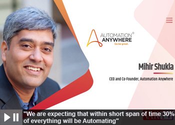 Mihir Shukla - CEO and Co-Founder at Automation Anywhere