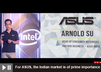 Arnold SU - Head Of Consumer Notebook And ROG Business at Asus India