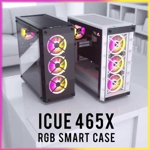 CORSAIR unveils iCUE 465X RGB Smart Case