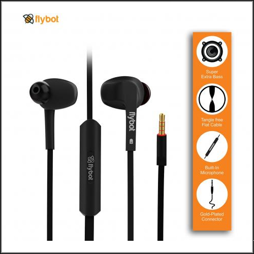 Flybot launches wired earphone Strike for Rs. 599/-