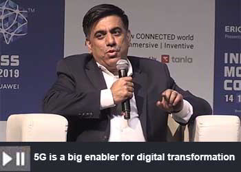 Sumeet Arora - SVP and GM, Service Provider Networking Group, Cisco at India Mobile Congress 2019