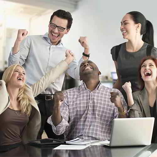 75% employees indicated being happy about Job satisfaction 75% employees indicated being happy about Job satisfaction
