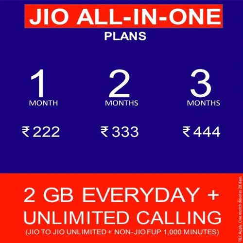 JIO INTRODUCES "NEW ALL-IN-ONE PLANS"