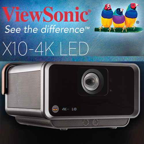 ViewSonic launches its X10 and M1+ portable projectors
