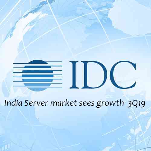 India Server market sees growth of 0.8% in 3Q19, IDC