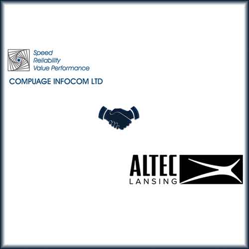 Altec Lansing with Compuage launches new product line exclusive to the Indian market