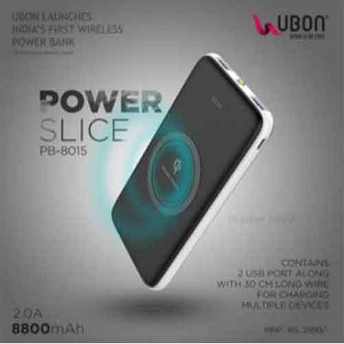 UBON launches Notebook with wireless charger
