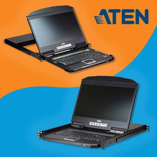 ATEN launches LCD KVM Switch for Control rooms with limited space