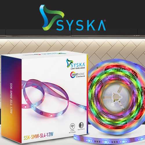 Syska unveils wi-fi enabled Rainbow Smart Strip Lights