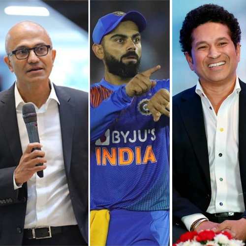 “Sachin from yesterday and Virat today”, Satya Nadella reveals his favourite cricketer