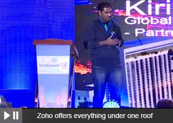 Kirish V, Global Business Development Manager, Zoho Partnership