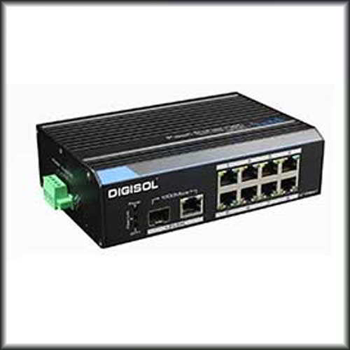 DIGISOL brings DG-IS1010F Industrial Unmanaged Switch