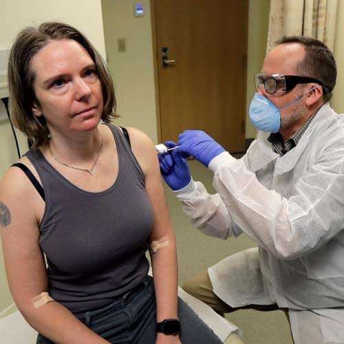 COVID vaccine trial: First person in Seattle injected with trial COVID-19 vaccine