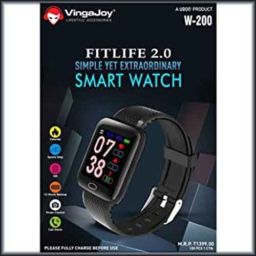 VingaJoy introduces FitLife 2.0 W-200 fitness band priced at Rs 1,399