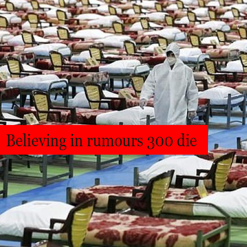 Believing in rumours 300 die, 1000 fall ill in Iran after drinking methanol to kill COVID-19
