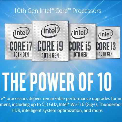 Intel brings 10th Gen Intel Core H-series at 5.3 GHz