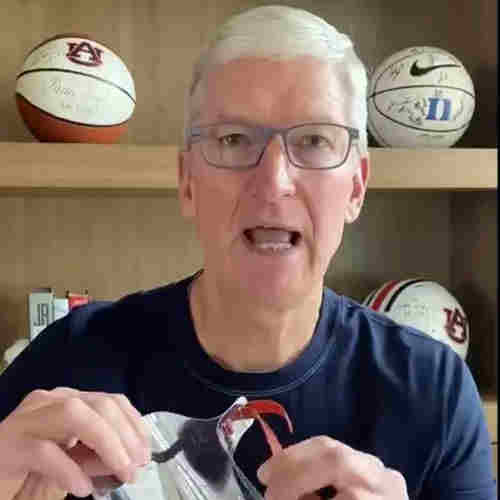 Tim Cook tweets Apple is designing face shields for medical workers