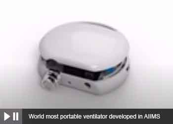 World most portable ventilator developed in AIIMS