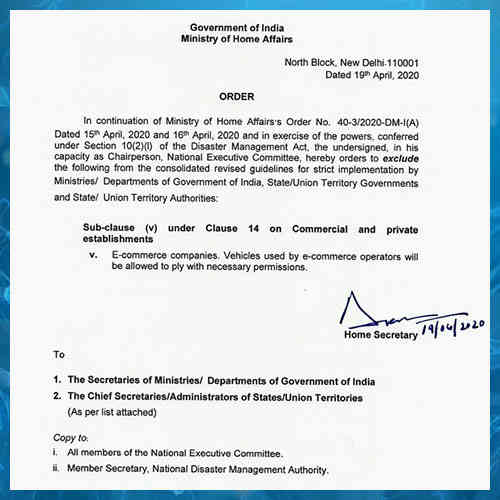 Lockdown For E-tailers: Only Essentials To Be Delivered