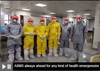 AIIMS always ahead for any kind of health emergencies