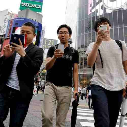 No more phones while walking: Japan Government