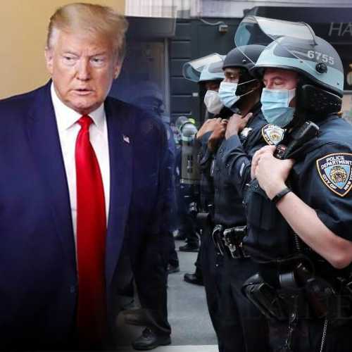 US Police advices Donald Trump to keep mum