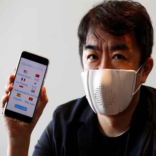 Japanese startup develops 'internet-connected' face mask for coronavirus