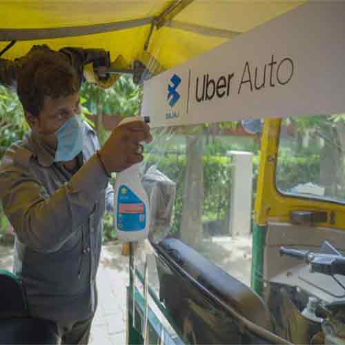 Uber along with Bajaj to install safety partitions in 1 Lakh Auto-rickshaws