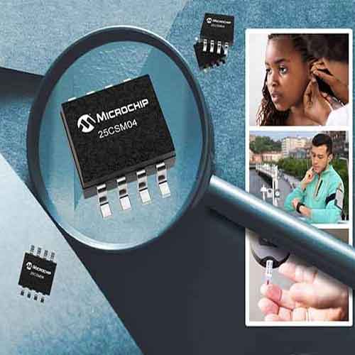Microchip launches its highest-density EEPROM, the 25CSM04